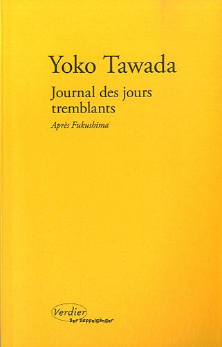 Journal des jours tremblants