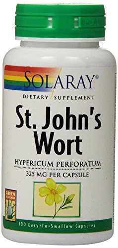 Solaray St. John's Wort, 325 mg, 100 Count