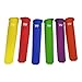 L.Store (R) - Silicone Popsicle Molds / Ice Pop Molds - Set of 6 Tubes , Xmas Gift
