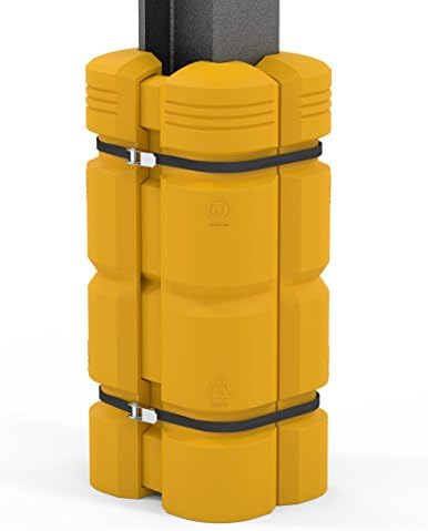 McCue Column Guard, Adjustable 8"-12", Yellow