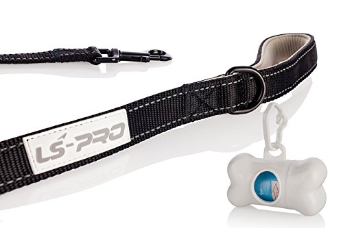 Best dog training leash, ls-pro reflective leash with b…