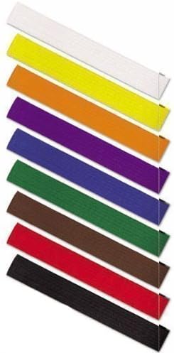 Karate color belts Martial arts grading belts Cotton Judo, Karate, BJJ, Taekwondo belts