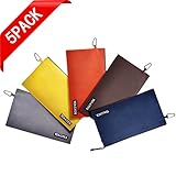 Canvas Tool Bag - 5 Pack Heavy Duty 16 oz. Tool Pouch Tote Bag, 12.5
