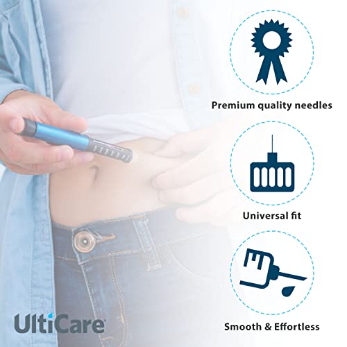 UltiCare Insulin Pen Needles For AtHome Insulin Injections, Compatible