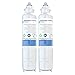Refresh Replacement for LG LT800P, ADQ73613401 and Kenmore Elite 46-9490, 9490, 469490, ADQ73613402 Refrigerator Water Filter (2 Pack)