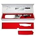 Zelite Infinity 7 Inch Nakiri Chef Knife - Razor Sharp Chef's Knife with German High Carbon Stainless Steel Blade; Professional Chopping Knife with Ergonomic Handle - Comes in Luxurious Gift Box