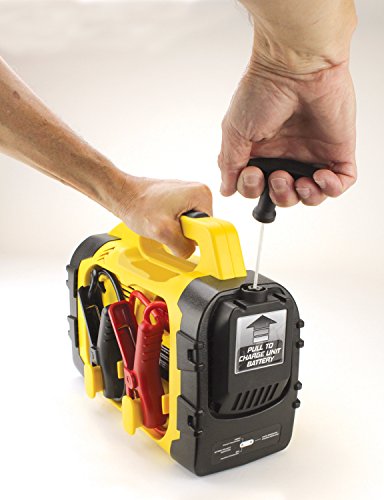 Rally 7471 Portable 8 in 1 Power Source and Jumpstart Unit with Hand