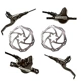 Hayes Radar Bike Brakes, Hayes-Brakes, Bike Hydraulic Disc Brakes, Front Hose 800mm Rear Hose 1450mm, 2pc 160 rotors (Radar Comp)