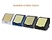 Bostitch Office Sticky Note Holder + Business Card Stand, Includes Pen Holders, White