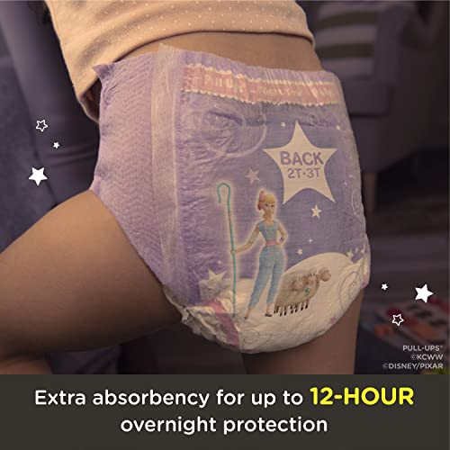 PullUps Girls' Nighttime Potty Training Pants Training Underwear, 2T3T, 21 Ct Pricepulse