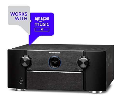 Marantz AV7704 11.2 Channel AV Audio Component Pre-Amplifier | Auro-3D, Dolby Surround Sound | Stream music via Wi-Fi, Bluetooth, AirPlay 2 & HEOS, Alexa Compatibility (Discontinued by Manufacturer)