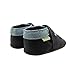 SAYOYO Baby Cute Dolphin Soft Sole Black Leather Infant and Toddler Shoes 6-12Months