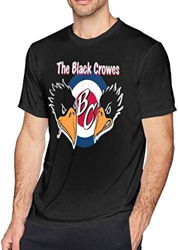EUlemon Black Crowes Men's T-Shirt Black