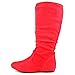West Blvd Saigon Slouchy Mid-Calf Flat Boots