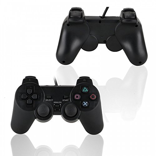 PS2 Wired Controller for Sony PlayStation 2 Black By BESSEEK