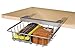 Rubbermaid Slide-Out Under-Shelf Storage Basket, Titanium (FG1H3200TITNM)