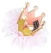Ecome 3pcs Girl Hairpin Girls Elastic Flower Crown Headwear Hair Accessories