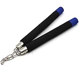 CYW Martial Arts Foam Rubber Safety Training Nunchucks with Steel Swivel Chain