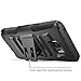 Galaxy Note 5 Case, i-Blason Prime Series Dual Layer Holster for Samsung Galaxy Note 5 with Kickstand and Locking Belt Swivel Clip (Black)