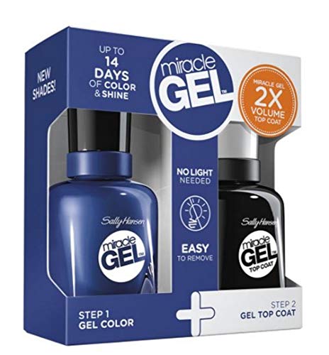 Sally Hansen Miracle Gel Duo - 650 Take the Plunge & 101 Top Coat