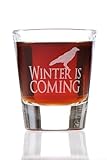 Winter Is Coming House Stark Shot Glass