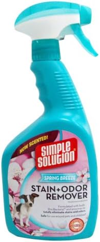Simple Solution Stain and Odor Remover, Spring Breeze, 32 Ounce Spray