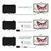 GreenYellow - Indoor Digital HDTV Amplified Television Antenna Freeview 4K 1080P HD VHF UHF for Local Channels 120 Miles Range with Signal Amplifier Support All TV's-13ft Coax Cable 