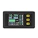 DROK Digital Multimeter Charge-Discharge Battery Tester, LCD Color Screen Voltmeter Ammeter DC 0-90V 0-20A Volt Amp Watt Time Capacity Electricity Meter Monitor