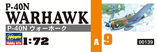 HASEGAWA 00139 1/72 P-40N Warhawk