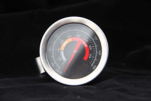 Dracarys 2" Grill Thermometer 150-900Â°F BBQ Grill Green Egg Temperature Gauge Waterproof Stainless Steel Cooking Thermometer Oven Wood Stove Accessories Tool Fits for BGE K Joe and Other Smoker
