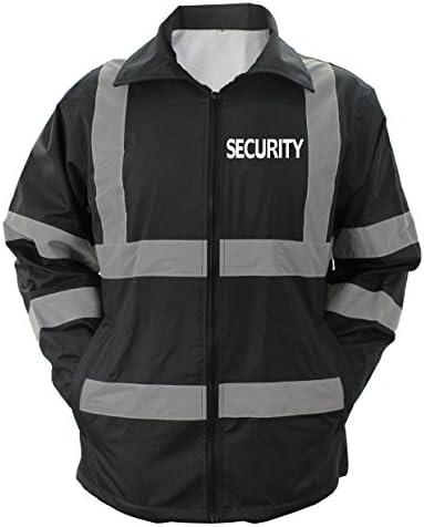 First Class HIGH Visibility Raincoat with Reflective Stripes