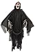 Prextex Animated Skeleton Ghost Halloween Decoration with Glowing Red Eyes, 25-Inch