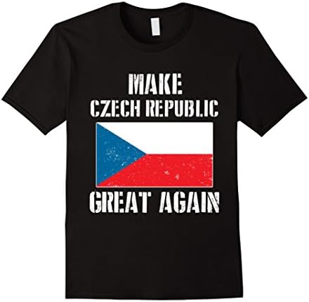 Men's Make Czech Republic Great Again - Funny Czech Republic Gift  Large Black