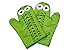 Mitten Monsters Cooking Mittens - 1 Pair - Green Oven Mitts