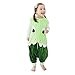 IDGIRL baby girls and boys' Flannel Zipper jumpsuit rompers