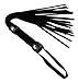 Frisky Short Suede Flogger, Black