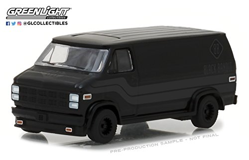 Greenlight 1:64 Black Bandit Series 19-1980 GMC Vandura Die Cast Vehicle