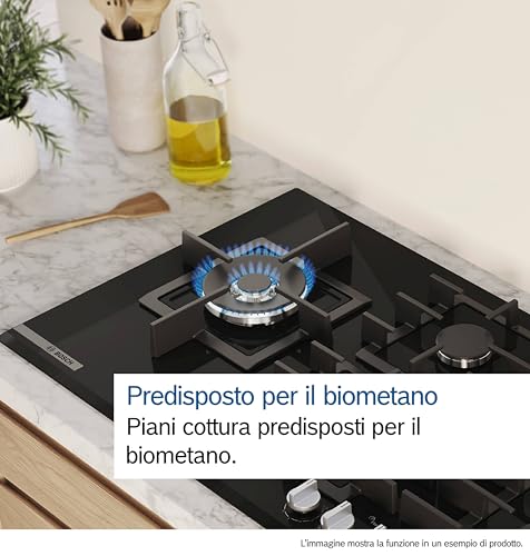 Bosch PGP6B5K60 Serie 4 Gas freestanding 60 cm 4 burners Stainless steel