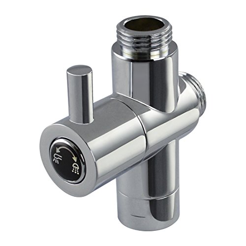 YIGII 1/2 inch IPS Brass Shower Arm Diverter Valve 2Way Shower Flow