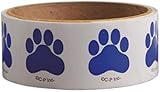 Lot Of 100 Blue Dog Puppy Paw Print Stickers