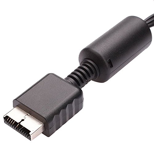 image for TPFOON 2Pcs Pack 6ft Composite AV to RCA Cable Cord for Sony Playstati