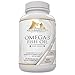 Naturafitpets Premium Omega 3 Rich Fish Oil Tasty Pet Nutritional Supplement - Antioxidant Fatty Acids - Promotes Shiny Coat, Bone, Joint and Brain Health 120 Tasty Chewable Tablets Dogs Love