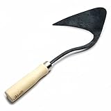 GARASANI Hoe Hand Plow Hoe Korean Style Ho-Mi - Best Organic Gardening (Normal)