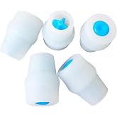Yrsssa Replacement Bite Valve Nozzles Compatible with Osprey, Salomon,TRIWONDER &amp; Hydrapak Hydration Reservoirs - Food-grade silicone Sheaths.Phthalate-Free,BPA-Free(5Pcs)