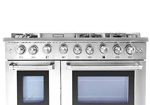 5 Burner+Range+Double+Oven+Griddle