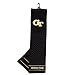 Team Golf NCAA Georgia Tech Yellow Jackets Embroidered Golf Towel Embroidered Golf Towel, Checkered Scrubber Design, Embroidered Logo