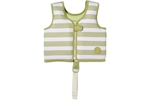 SUNNYLiFE Swim Vest - Constructed with Neoprene Plus a Secure Front Zip and Adjustable Safety Strap to Develop Water Confidence. | Toddler Swim Vest