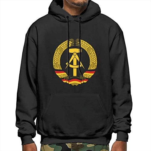 Coat of Arms of Germany Men's Polyester Hoodie Pocket Sweater Jackets