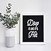 Brooke & Vine Funny Bathroom Decor Hip Hop 80’s 90’s Music Old School Rap Posters Wall Art Prints (UNFRAMED 8 x 10 Set of 4) Black and White Restroom Powder Room Wash Laundry Room Wall Decor Signs -