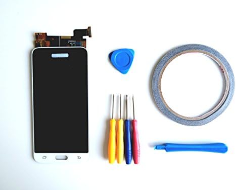 White LCD Touch Screen Digitizer Display For Samsung Galaxy J3 2016 J320+ Tools (Double-sided adhesive is Also included)